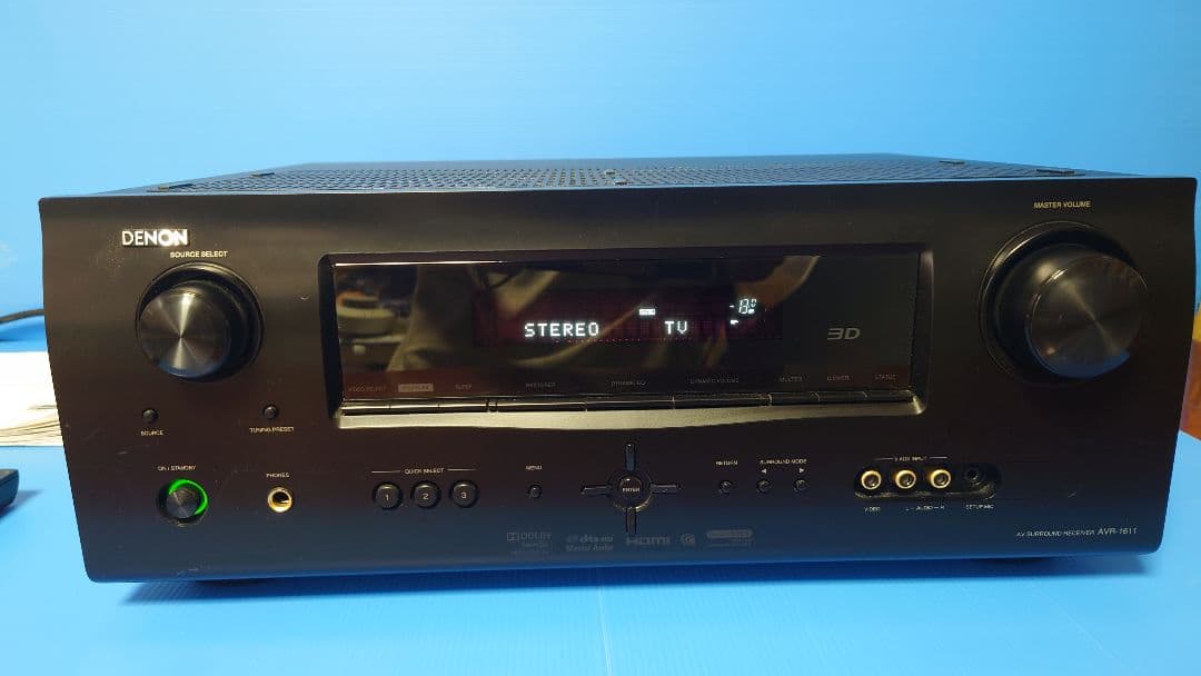 大出力-高機能　AVサラウンドアンプ DENON AVR-1611