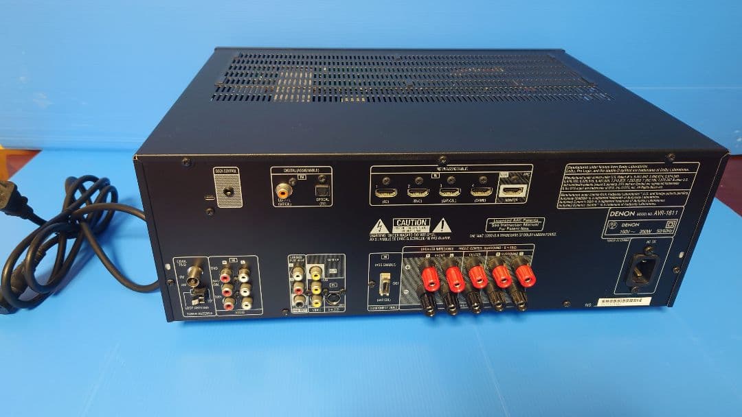 大出力-高機能　AVサラウンドアンプ DENON AVR-1611