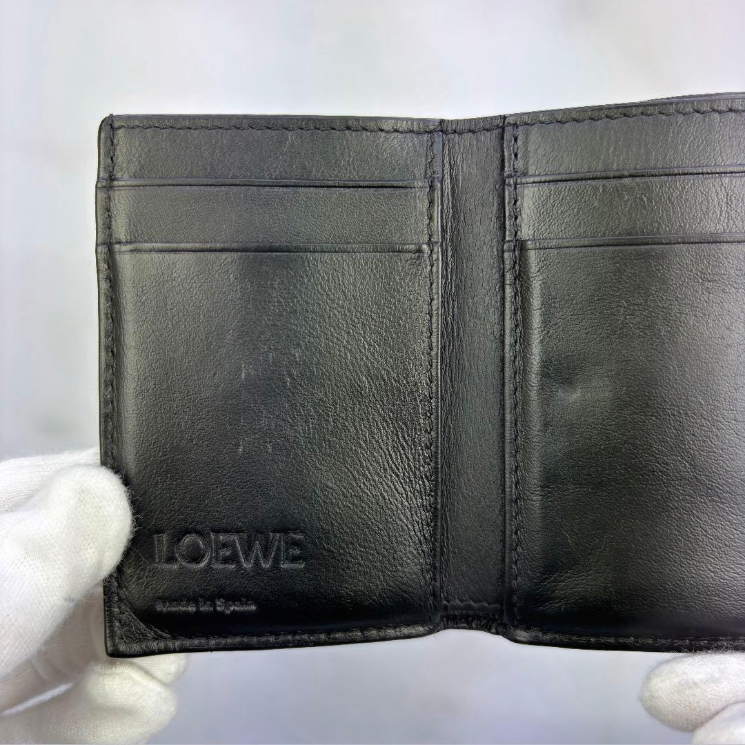 LOEWE（ロエベ）アナグラム トライフォールド ウォレット三つ折り財布