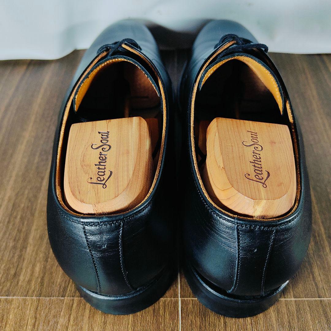 【極美品】SCOTCH GRAIN　日本製　高級プレーントゥシューズ　正規品本革