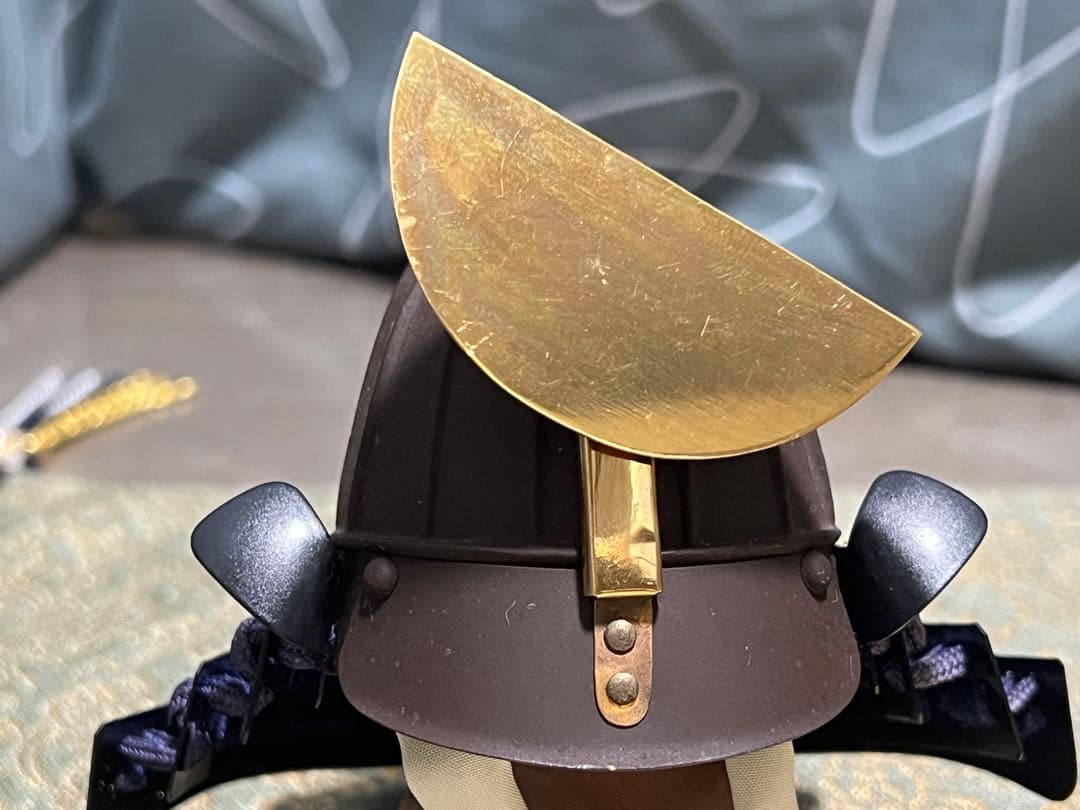 甲冑師 加藤一冑 八日月兜 伊達政宗 戦国武将 兜 置物