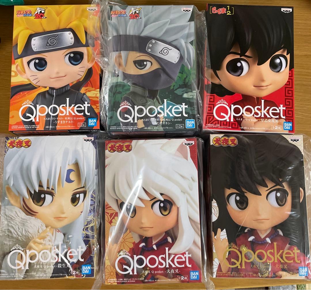 Q posket フィギュアまとめ売り 男性キャラ系