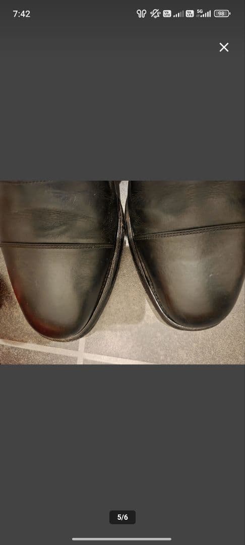 スコッチグレイン　アシュランス　 26.5cm 裏張り済み