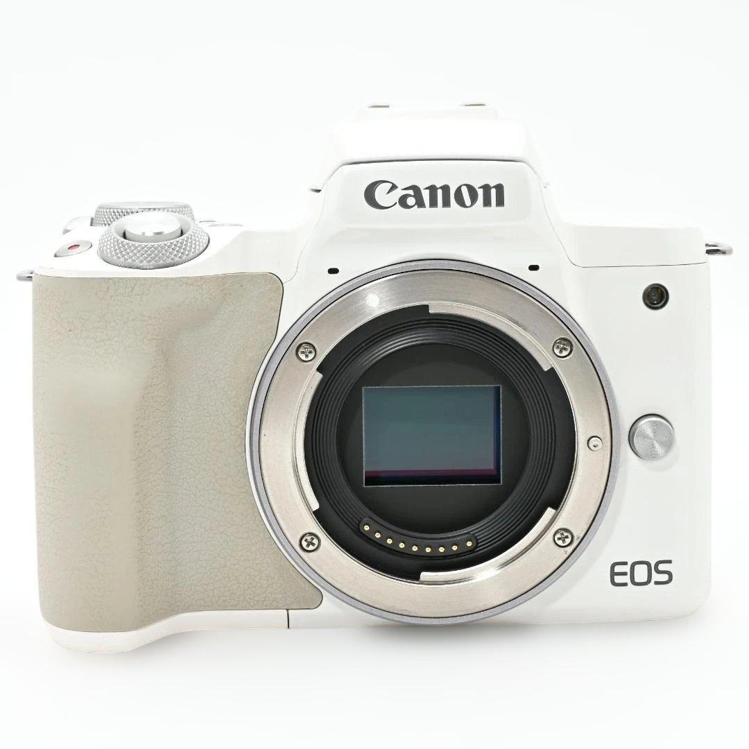 【美品】 Canon ミラーレス一眼カメラ EOS Kiss M ボディ