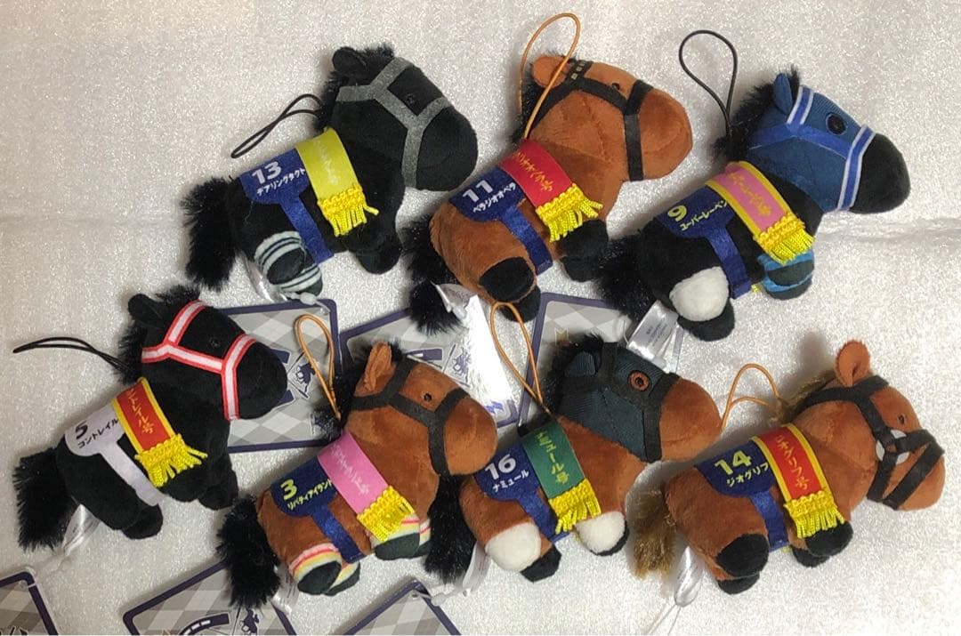 サラブレッドコレクション　ミニマスコット8 ぬいぐるみ　ナムコ