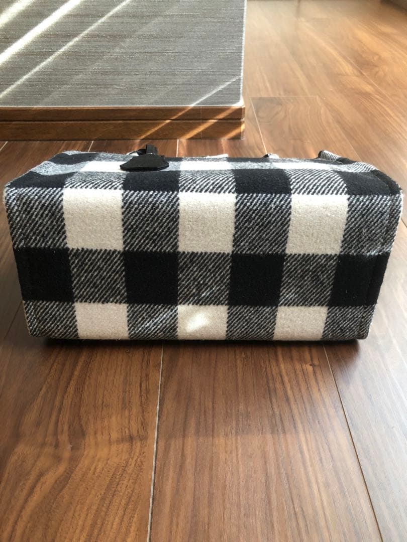 【新品未使用】ツルバイマリコオイカワ　Aimee ブロックチェック　ハンドバッグ