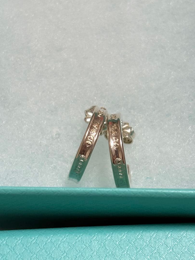 【美品】値下げ Tiffany & Co. シルバーフープピアス