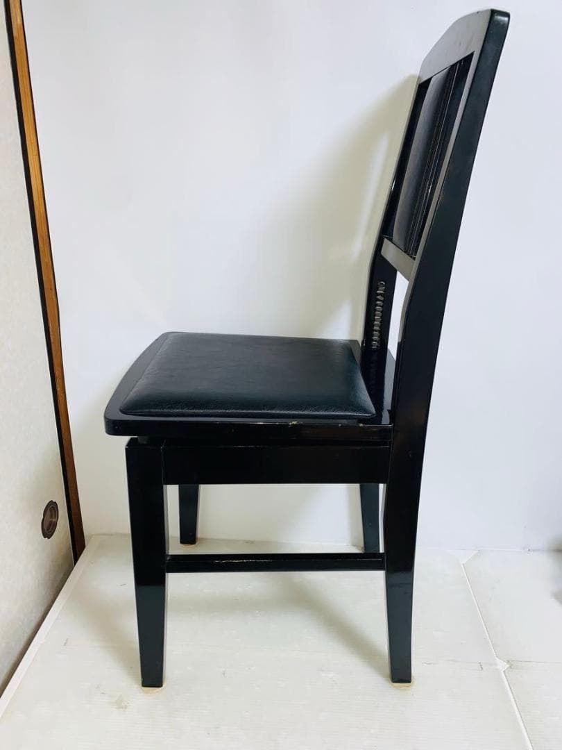 カワイ トムソン椅子 ピアノ 椅子 DX背付 高さ調節