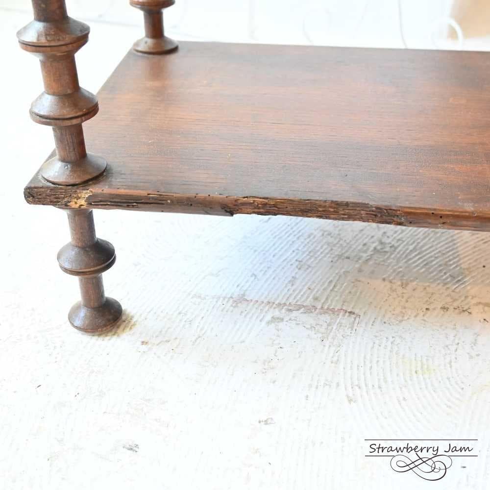 IFU-403 フランスアンティーク ブックシェルフ 収納 本棚 サイドテーブル