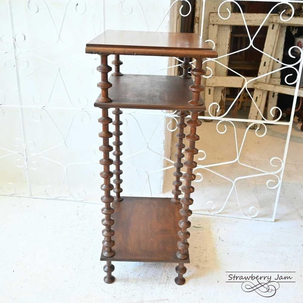 IFU-403 フランスアンティーク ブックシェルフ 収納 本棚 サイドテーブル