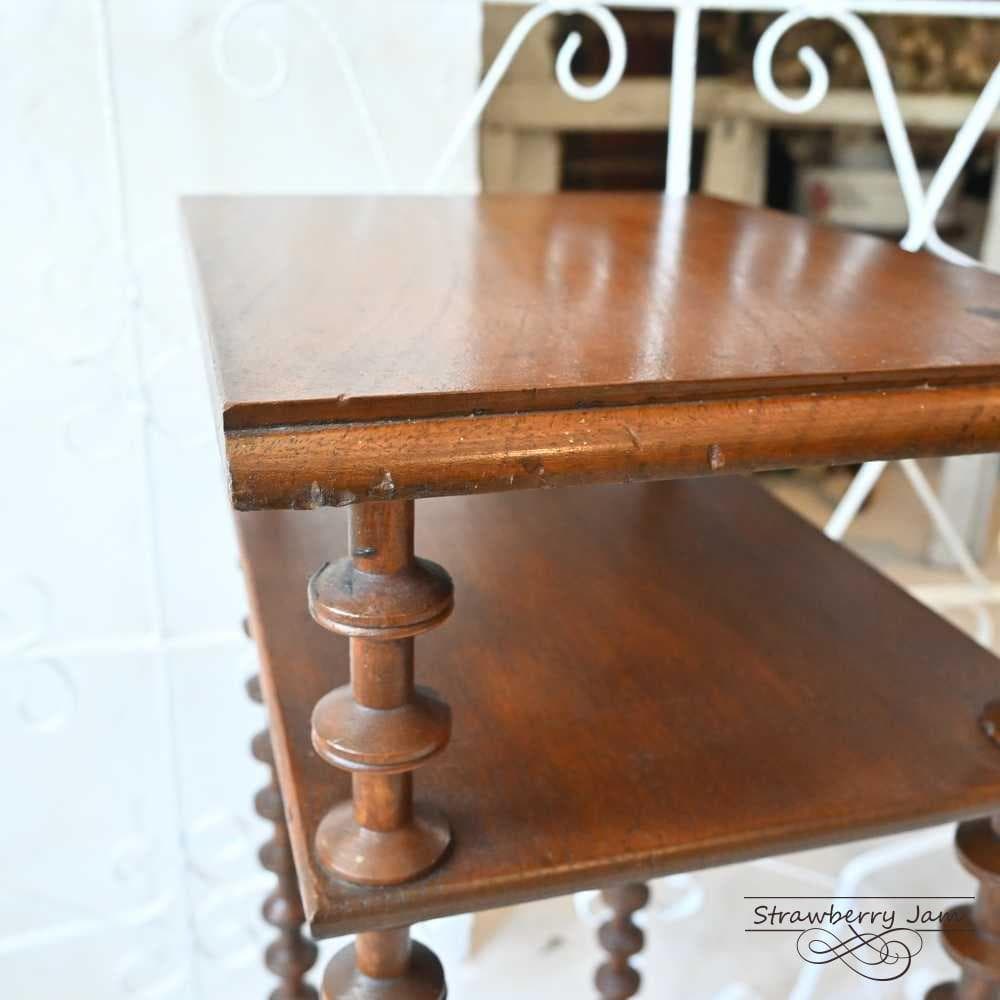 IFU-403 フランスアンティーク ブックシェルフ 収納 本棚 サイドテーブル