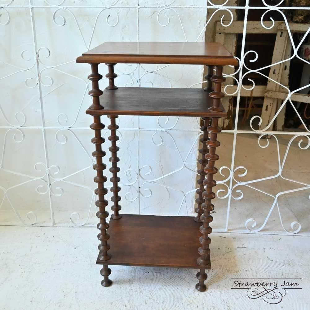 IFU-403 フランスアンティーク ブックシェルフ 収納 本棚 サイドテーブル