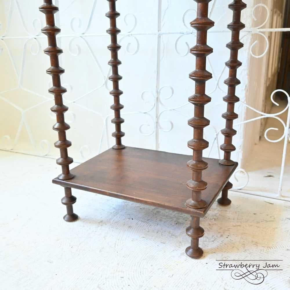 IFU-403 フランスアンティーク ブックシェルフ 収納 本棚 サイドテーブル