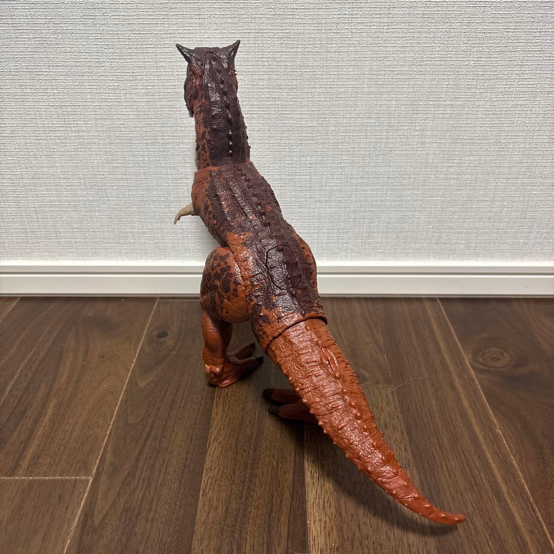 値下げ中【美品】マテル　ジェラシックワールド　ダメージ！ひかる　カルノタウルス