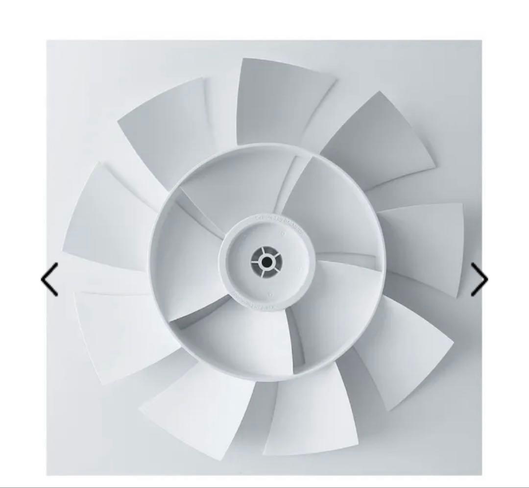 新品未使用　バルミューダ グリーンファン　ダークグレーEGF-1800-DK