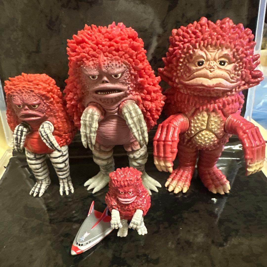 大ブーム　ソフビ　ピグモンまとめ売り4体　お宝品