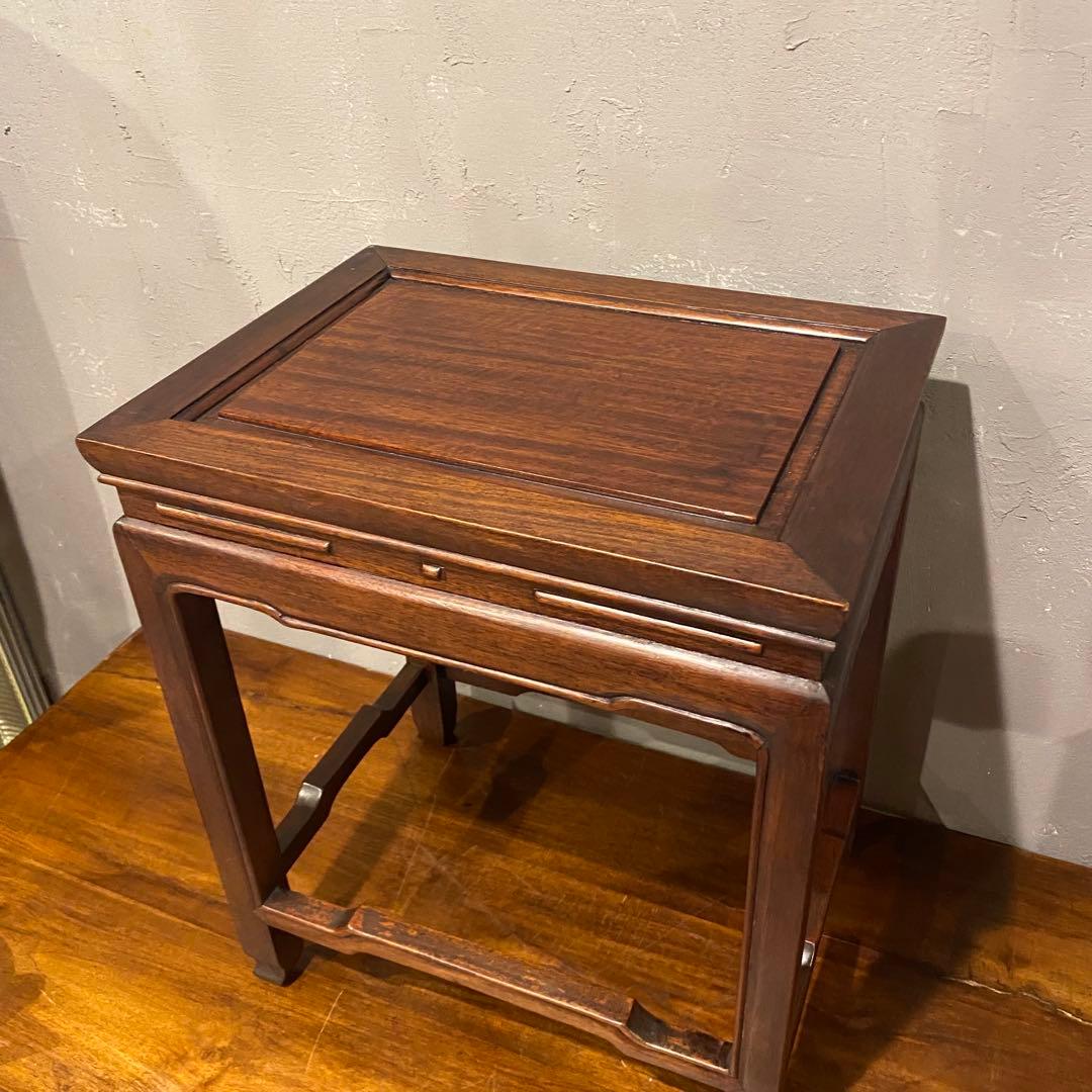 E ZEE ヴィンテージ サイドテーブル 花台 アンティーク