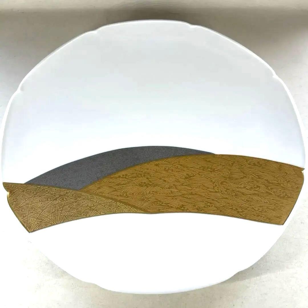 乃りたけ　ダイヤモンドコレクション　金閣銀閣　大皿　直径36㎝ノリタケ　プレート