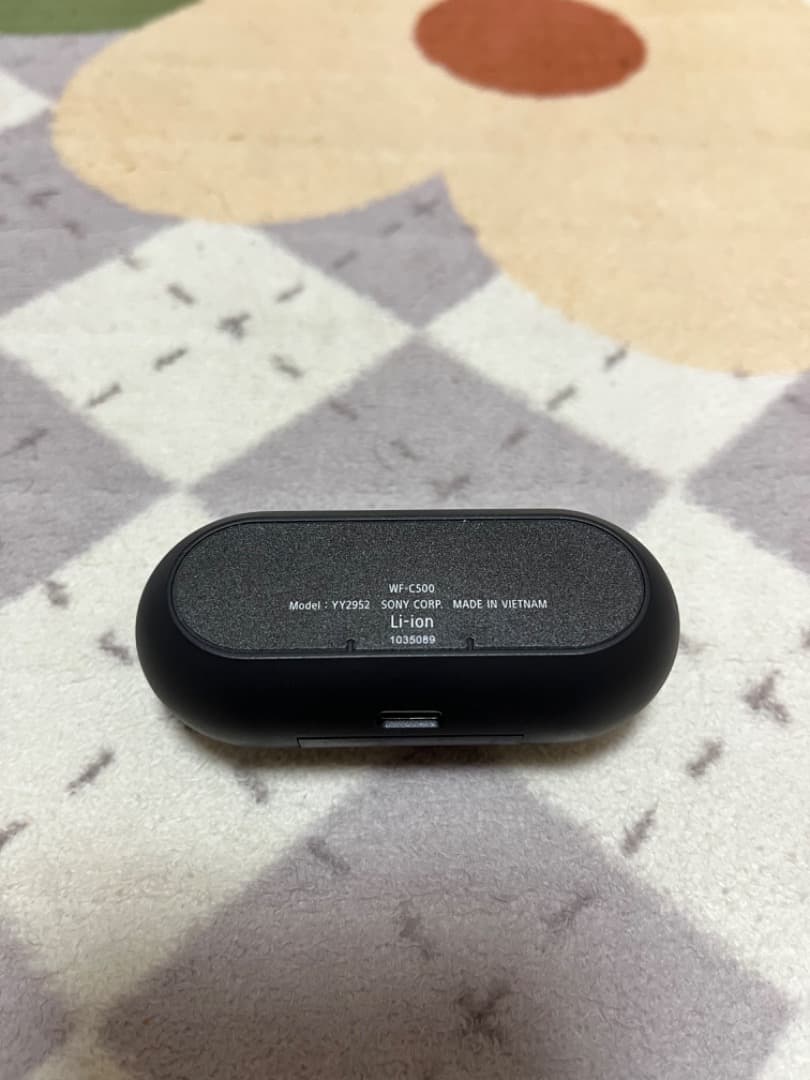 ヘッドホン SONY WF-C500 BLACK