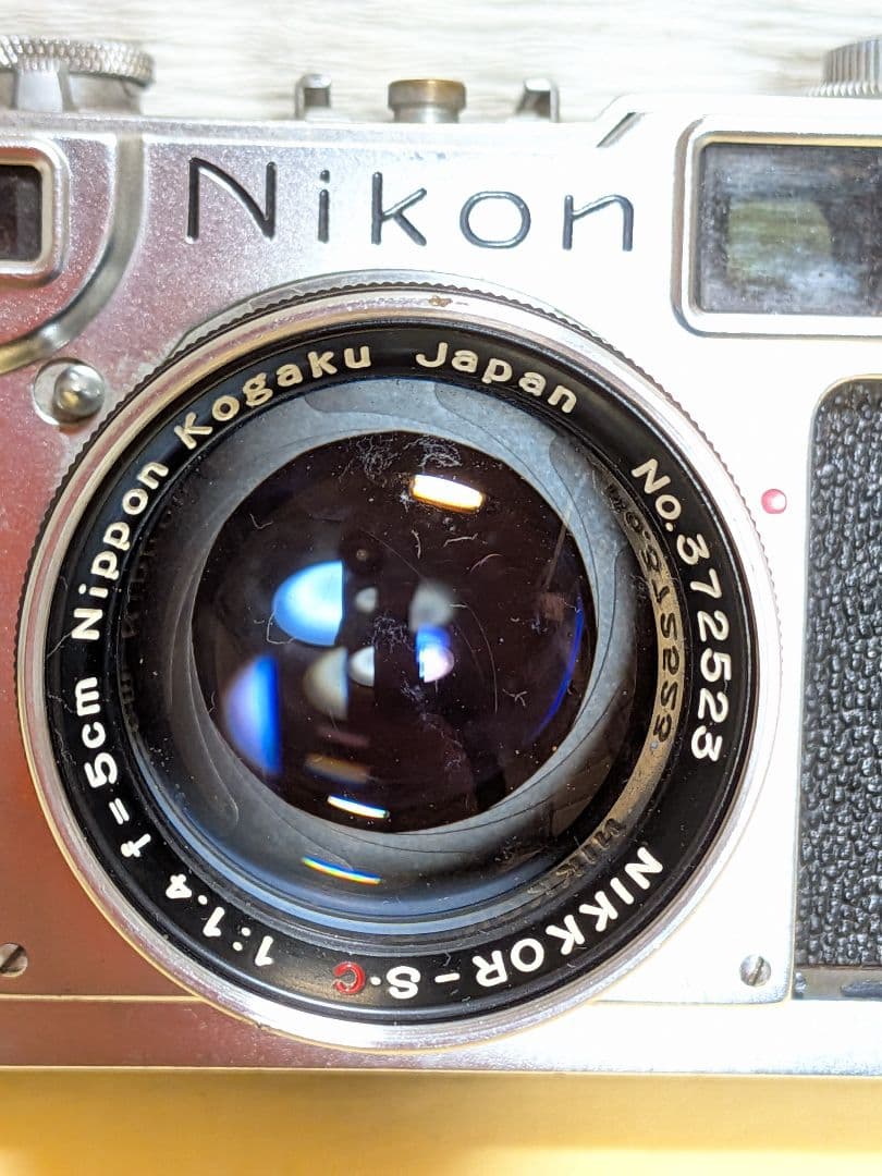 Nikon　ニコンS2　NIKKOR-S・C 1:1.4 f=5cm