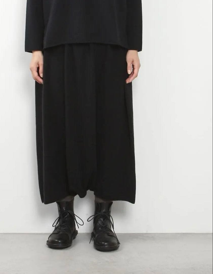 パンツ evameva wool sarrouel pants