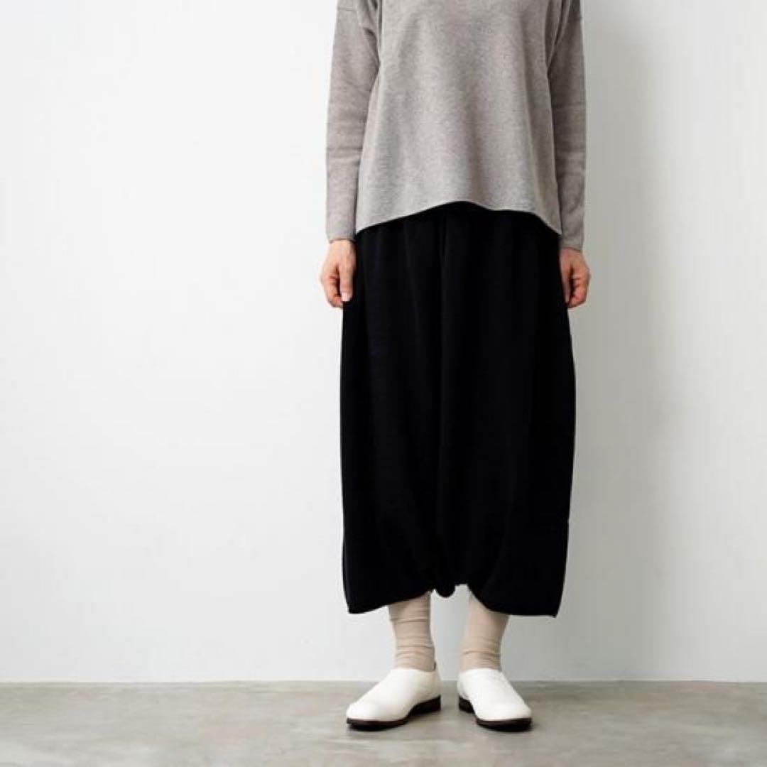 パンツ evameva wool sarrouel pants