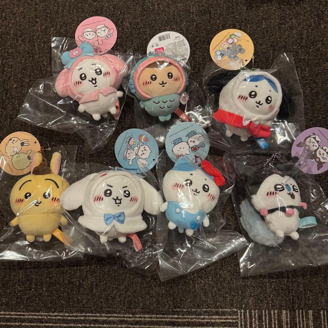 【新品未開封】ちいかわ サンリオ ぷちミニマスコット 7種コンプセット