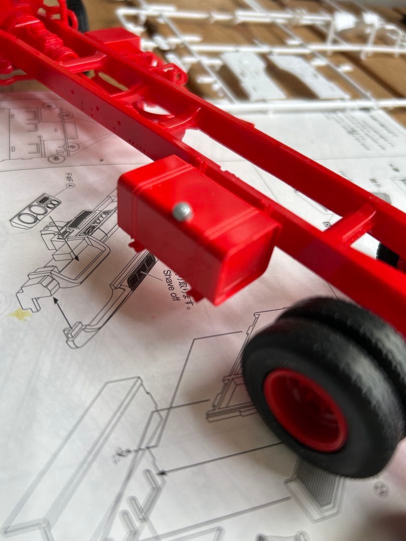 い*り様 トラック野郎一番星故郷特急便デコトラプラモデルアオシマ