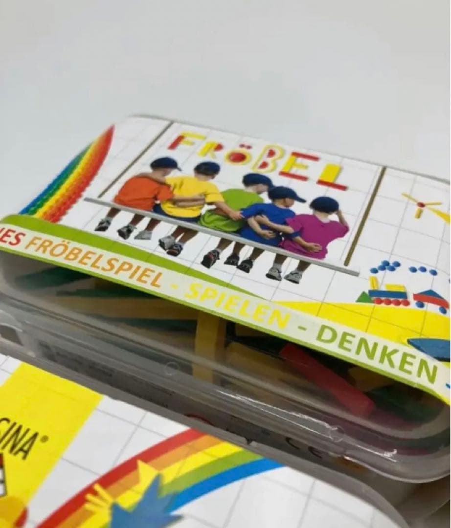 ジーナ社　フレーベルの恩物　ジーナリング　ジーナスティック　３点