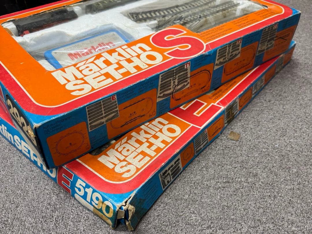 Märklin HOゲージ 機関車セットS＋線路セットE