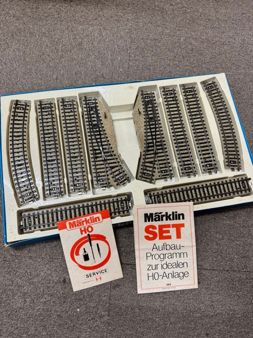 Märklin HOゲージ 機関車セットS＋線路セットE