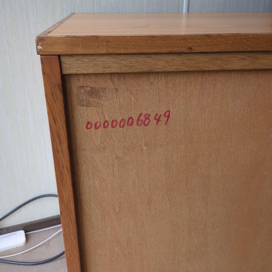 アンティーク米軍放出品　木製キャビネット　　たのメル便送料5000円込み価格
