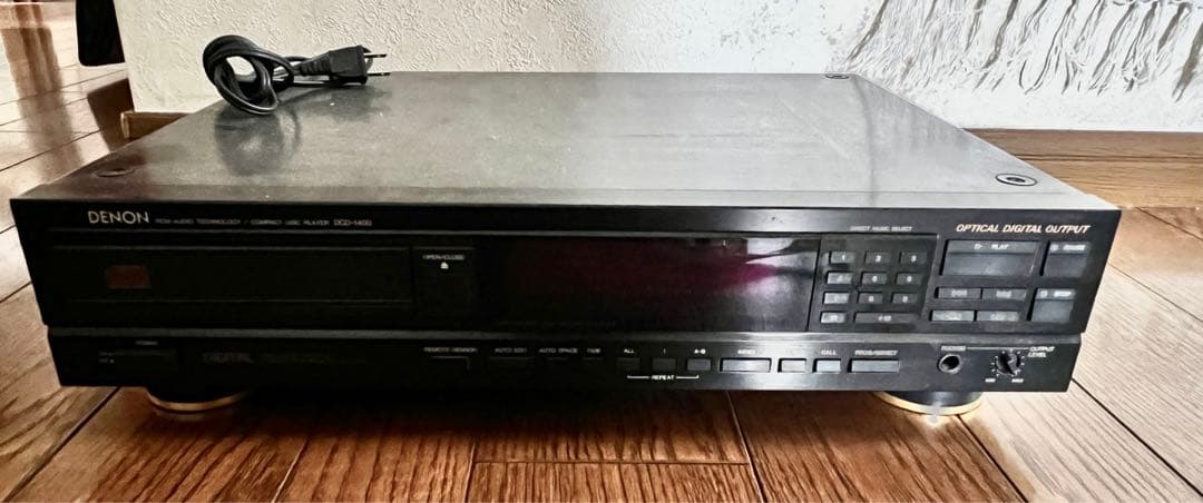 ジャンク品　DENON　CDプレーヤー　DCD-1400　レトロ品