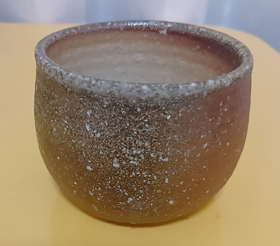 骨董品 信楽焼 酒呑 ぐい呑 上田光春 古来窯 酒器 工芸品 陶器 極美品‼️