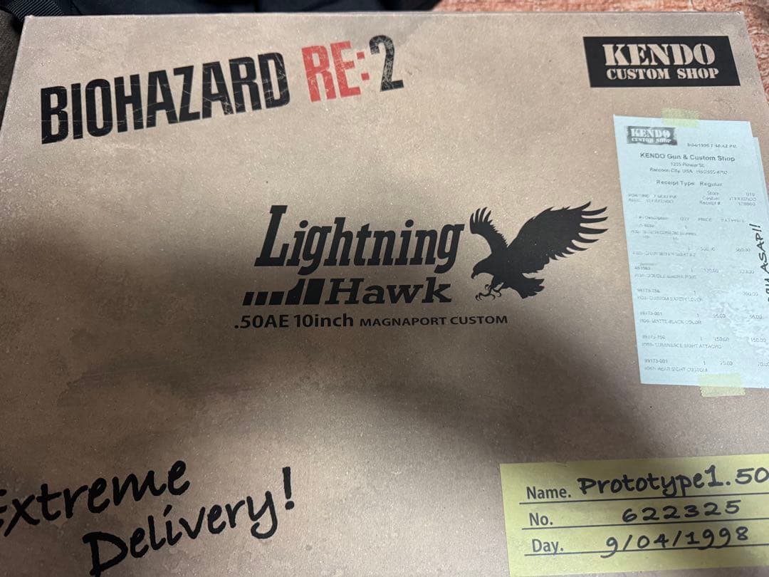 w*a様 ライトニングホーク .50AE 10インチ　バイオハザード　予備マガジ