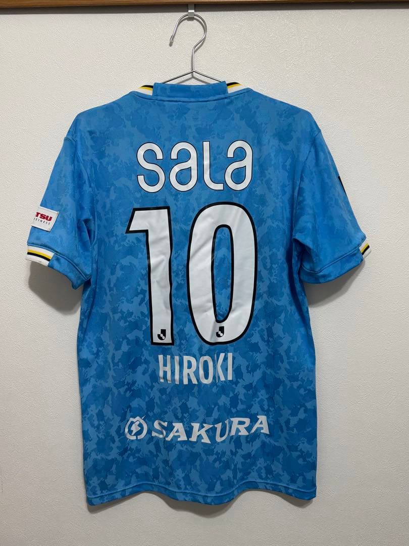 ジュビロ磐田 山田大記 2022年。1stユニ Lサイズ 背番号10番。