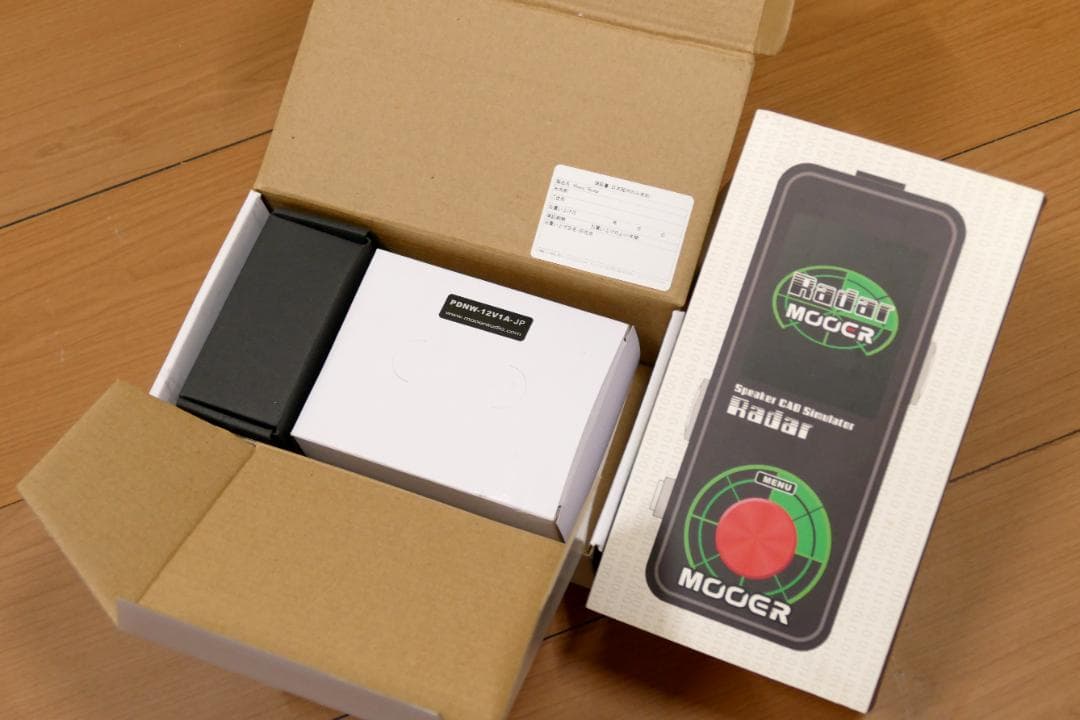 Mooer Radar IRローダー スピーカーキャビネットシミュレーター
