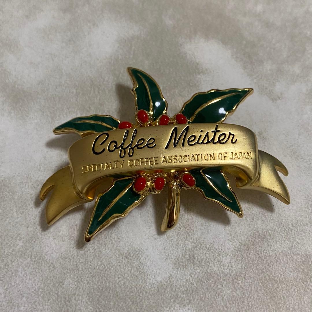 Coffee Meister ピンバッジ バッジ コーヒーマイスター