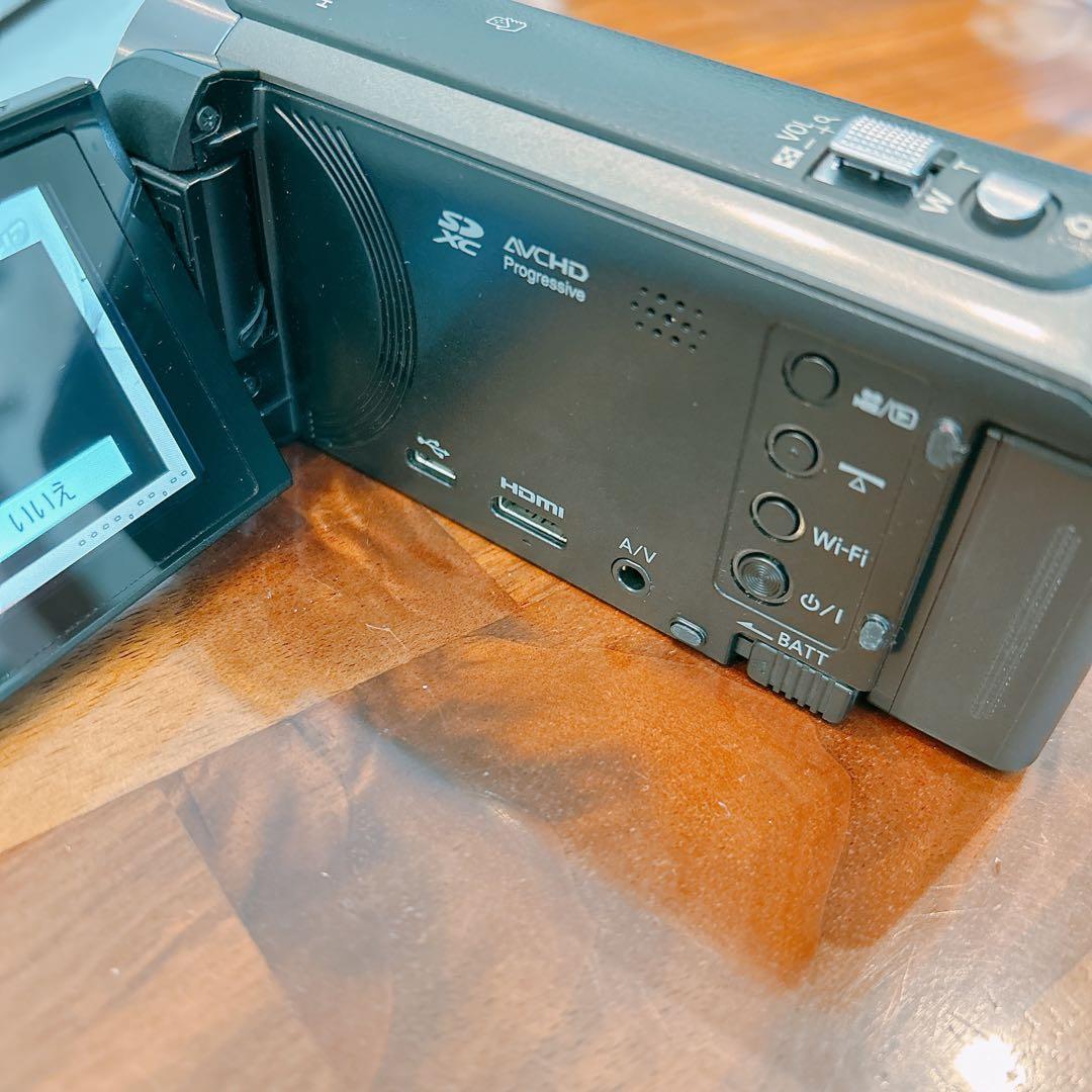 【バッテリー2個付】Panasonic HC-W570M ビデオカメラ ブラック