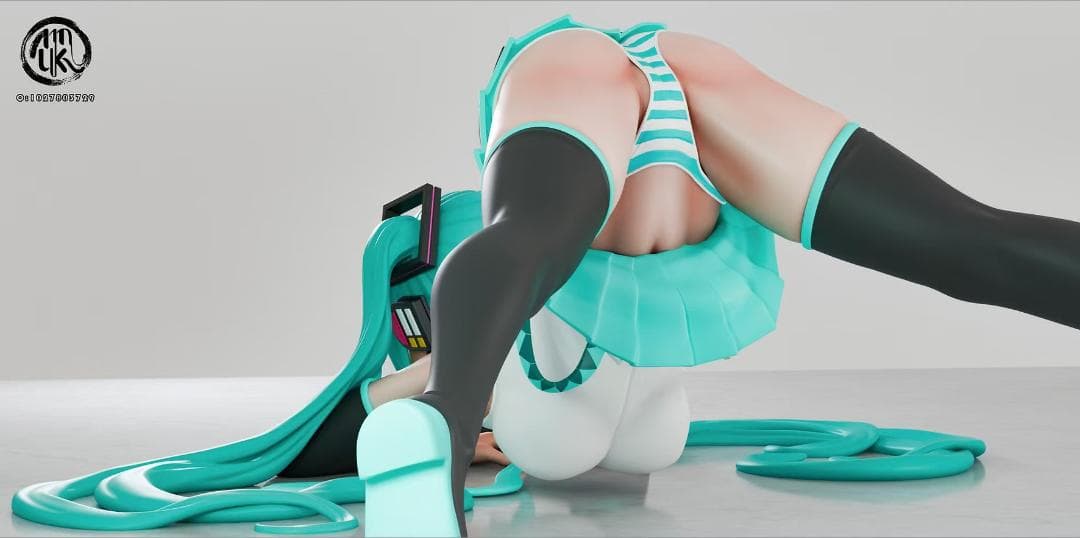 MoKu Studio VOCALOID 初音ミク Jack-o pose