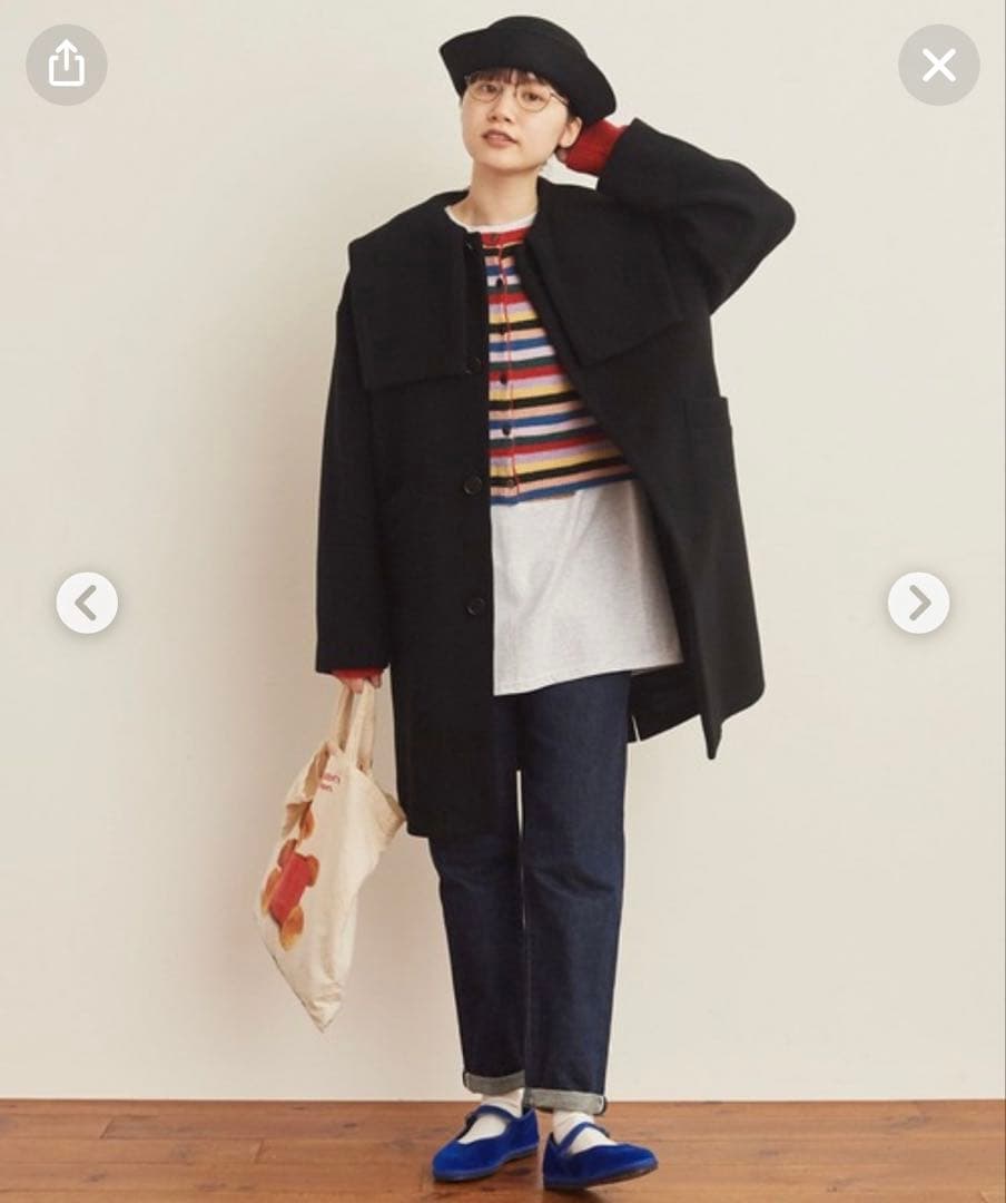 fig London エアリアルパイルLottaコート