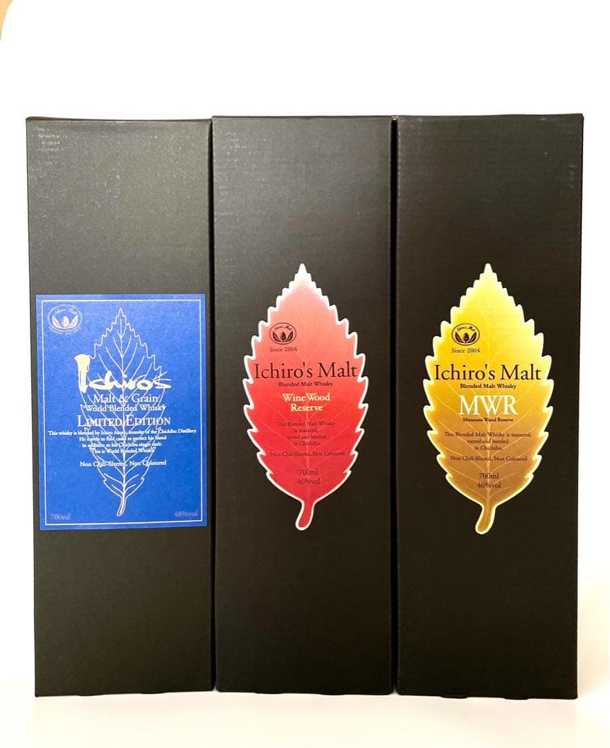 イチローズモルトリーフシリーズ+リミテッド3本セット