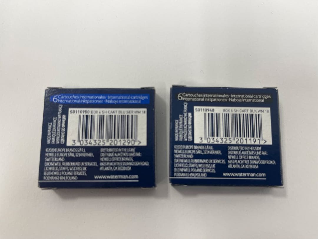 筆記具 ウォーターマン 万年筆用インク・カートリッジ 計13点セット