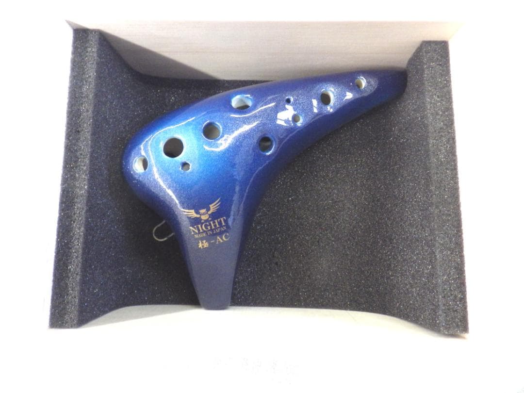 NIGHT オカリナ 極　フラグシップ　オカリナ　光沢仕上げ　アルト　C調