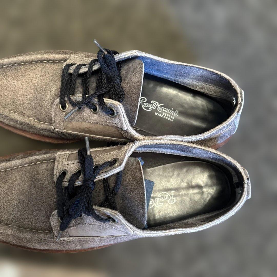 希少　ラッセルモカシンシューズ