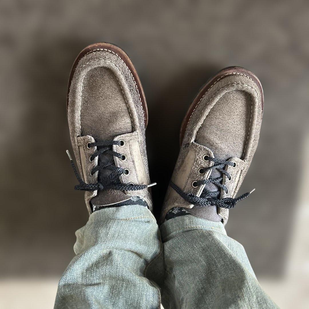 希少　ラッセルモカシンシューズ