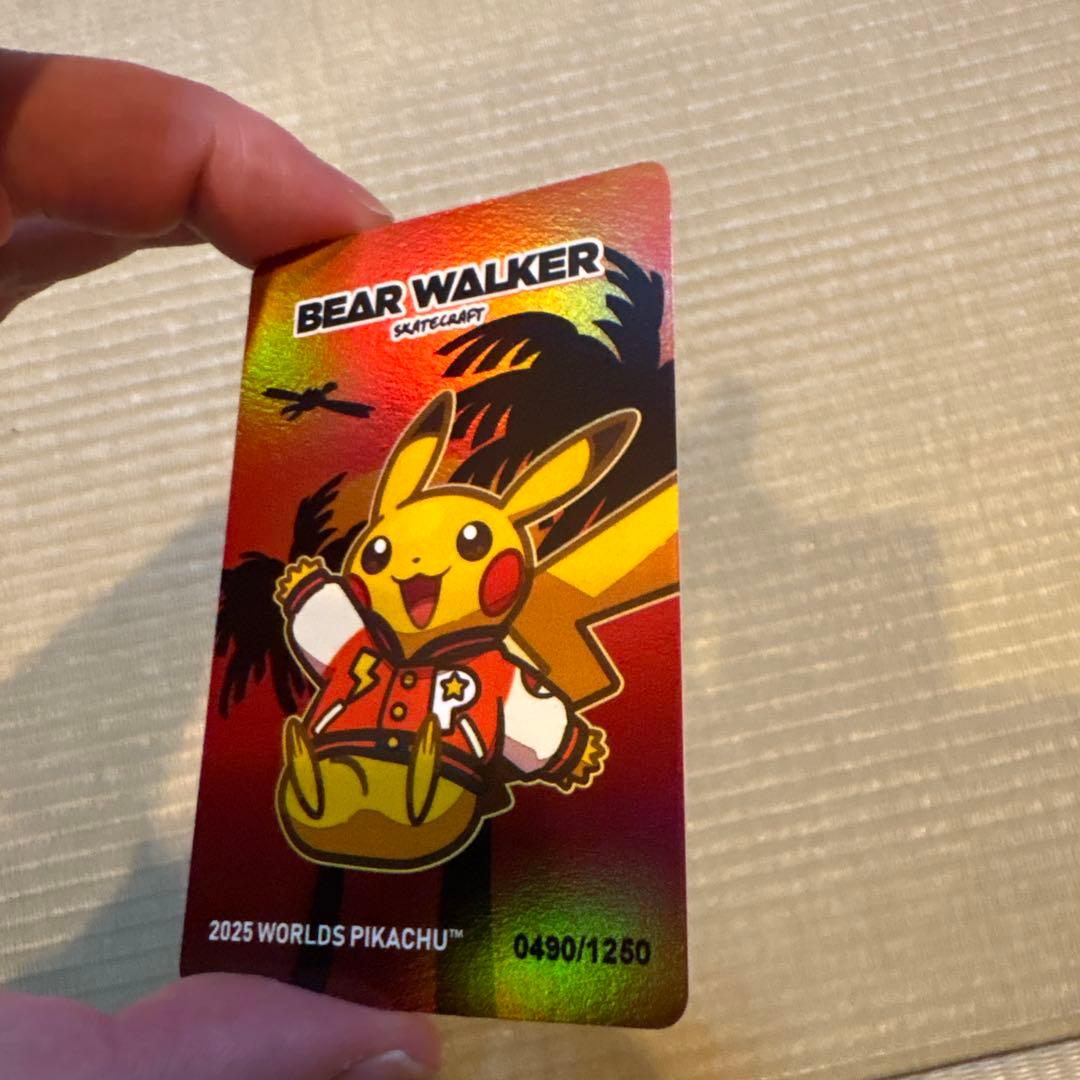 【早い者勝ち】アナハイムピカチュウ 限定シリアル付きギャランティカード　psa