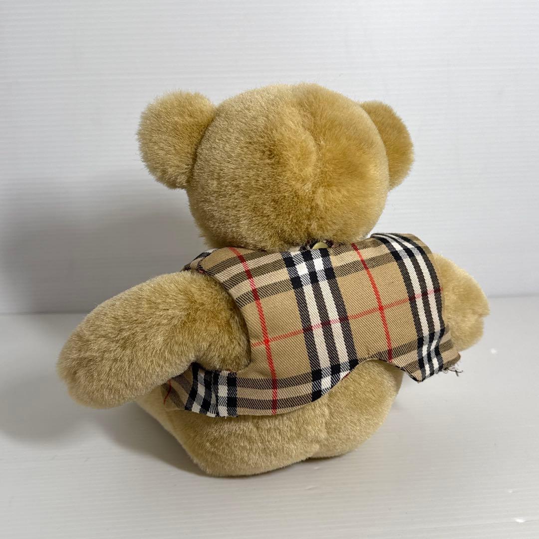 レア！バーバリー クマ ぬいぐるみ テディベア チェック柄 2点セット