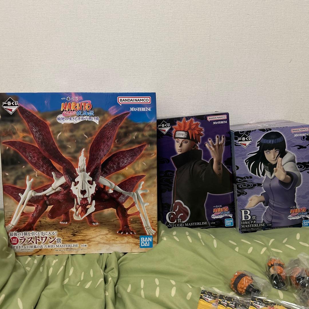 ナルト1番くじ C賞ペインB賞ヒナタ ラストワン賞 G.H.I.J.K賞