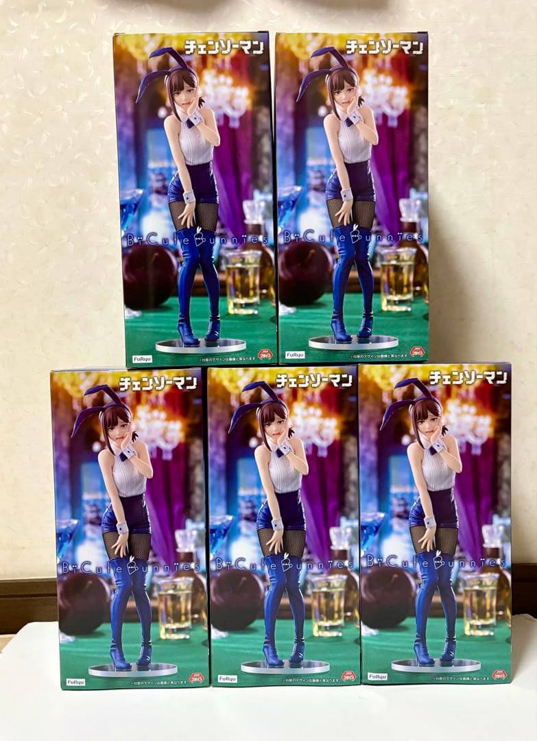 【新品未開封】チェンソーマン コベニ フィギュア 5個セット ラウンドワン限定